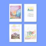 Paisajes para Colorear